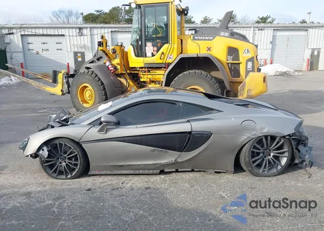 2017 Mclaren 570S z USA, uszkodzony, nr VIN SBM13DAA4HW002506